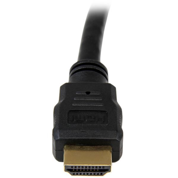 Startech.com HDMM3M 3m (10ft) HDMI Cable - 4K High Speed HDMI Cable with Ethernet - UHD 4K 30Hz Video - HDMI 1.4 Cable - Ultra HD HDMI Monitors, Projectors, TVs & Displays - Black HDMI Cord - M/M (HDMM3M)