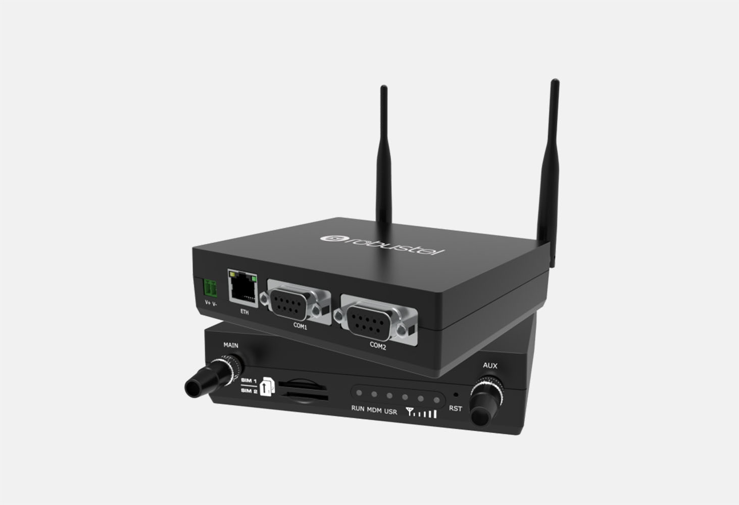 ROUTER R1500-4L B041703: LTE CAT4 ANZ+LATAM, 2xSIM, 2xRS232, 1xEth, 9~3