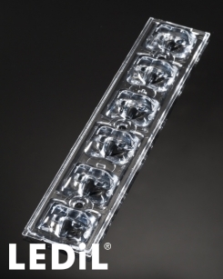 Ottica LED C11918_STRADA-T-6X1-DNW