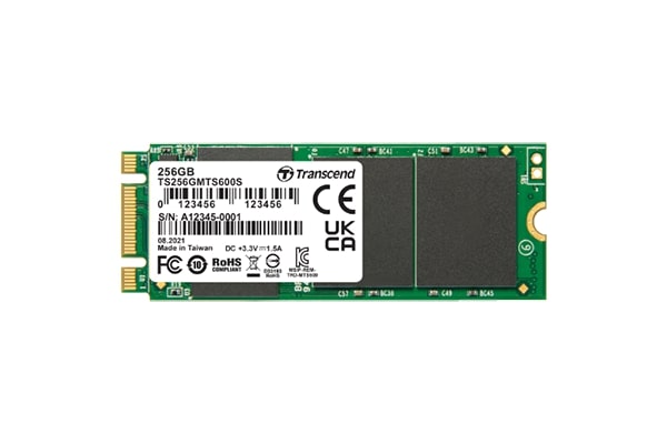 Memory 64GB, M.2 2260 SSD, SATA3 B+M Key, MLC TS64GMTS600S