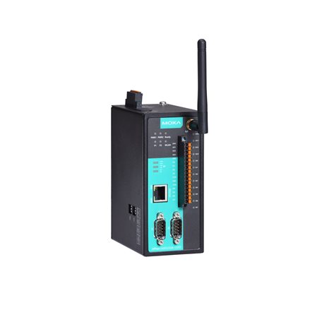Wireless Device Server IA 802.11a/b/g/n with I/O 1 Port Moxa NPort IAW5150A-12I/O-EU