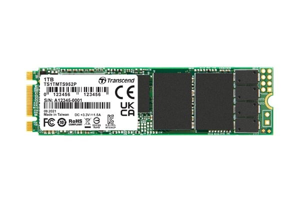 Memory 1TB, M.2 2280 SSD, SATA3 B+M Key, 3D TLC BiCS4, PE: 3K, IPS TS1TMTS952P