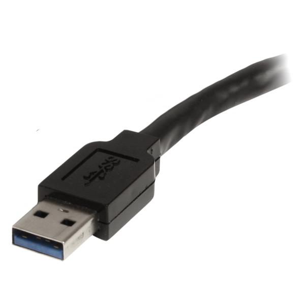 Startech.com USB3AAEXT3M 3m USB 3.0 Active Extension Cable - M/F - 3m USB 3.0 Extension Cable - USB 3.0 repeater Cable (USB3AAEXT3M)