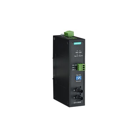 Serial Converter Fieldbus to Fiber CANbus Moxa ICF-1170I-M-ST-T