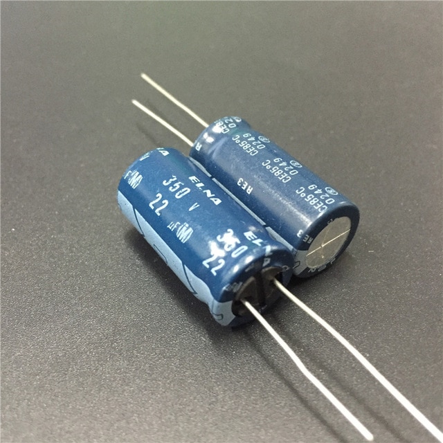 Radial aluminum electrolytic capacitor ELNA RE3-100V4R7ME3#B-F1