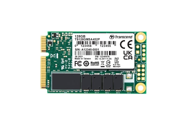 MEMORIA 64GB, mSATA SSD, SATA3, 3D TLC BiCS4, PE: 3K, 30u”,extended temp