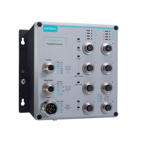 M12 Managed TN-5500A 10-port T Moxa TN-5510A-2GTX-WV-T
