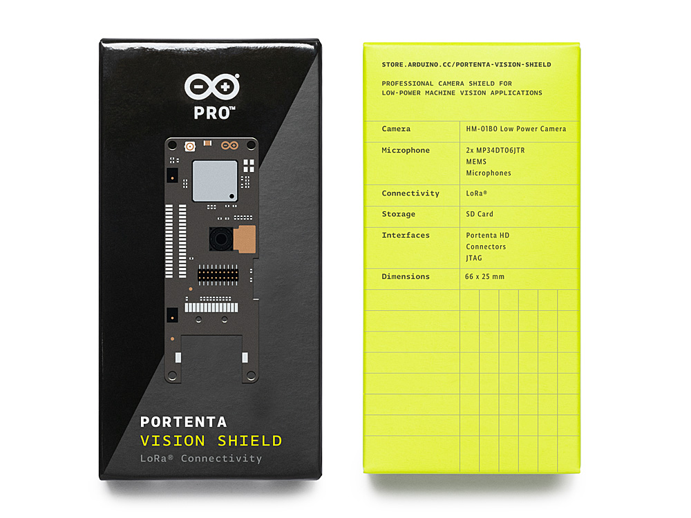 Arduino ASX00026 PORTENTA VISION SHIELD LORA