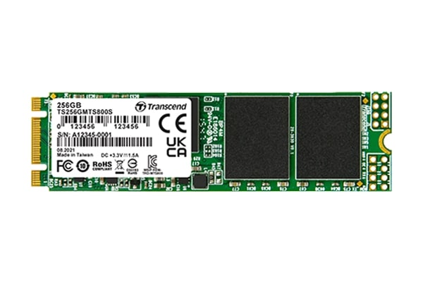 Memory 32GB, M.2 2280 SSD, SATA3 B+M Key, MLC TS32GMTS800S
