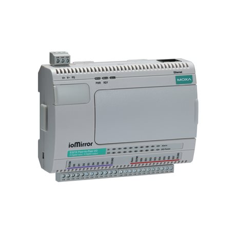 Peer-to-Peer I/O ioMirror E3000 Active Ethernet Moxa ioMirror E3210