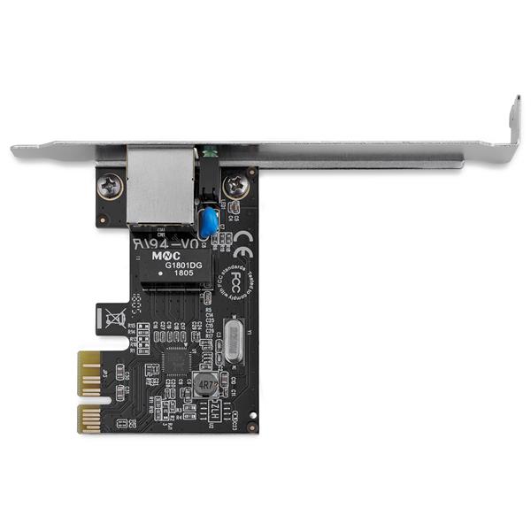 Startech.com ST1000SPEX2 Scheda di Rete Ethernet ad 1 porta - Adattatore PCIe NIC Gbe doppio profilo 802.3a/n 10/100/1000 Mbps