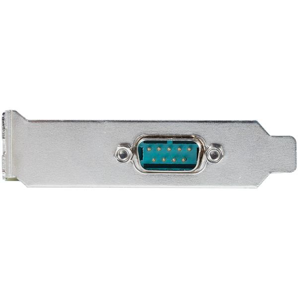 Native low-profile PCI Express serial card with 2 RS-232 ports and 16950 UART