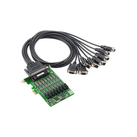 Multiport Serial Board (MSB) Smartio PCI Express Moxa CP-118E-A-I w/o cable