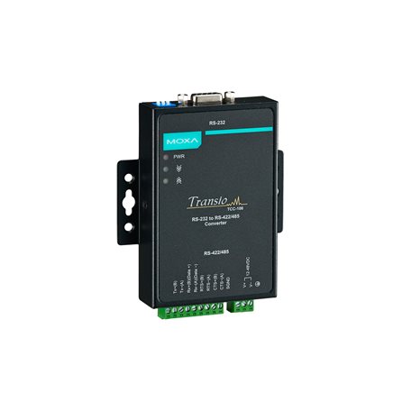 Serial Converter Industrial TCC RS-232 to RS-485 Moxa TCC-100-T