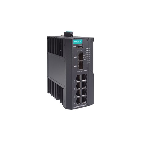 Secure Router EDR-G9000 10-port T Moxa EDR-G9010-VPN-2MGSFP-T