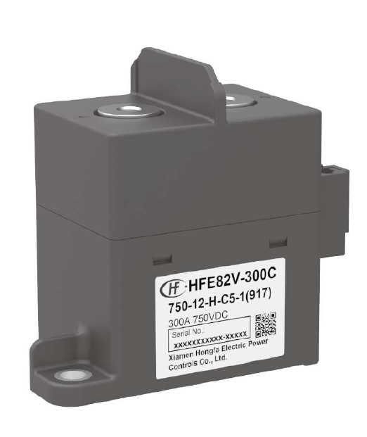 HONGFA DIRECT CURRENT RELAY HFE82V-300C/750-12-H-C5Y-1