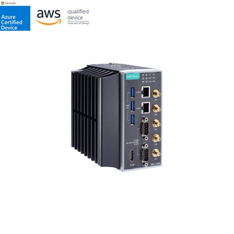 Din Rail Computer MC-1200 WT, Without OS Moxa MC-1220-KL5-T