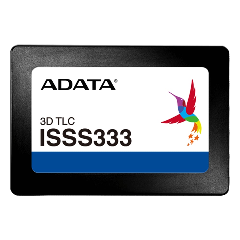 Memory Adata SATA 2.5" 3D TLC 512G -40~85°C 3K P/E cycle with DRAM ISSS333-512GP_14460384