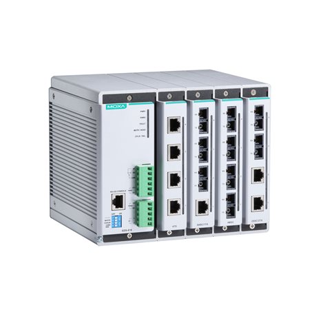 Compact Modular Managed Ethernet Switch EDS-600 16-port Moxa EDS-616