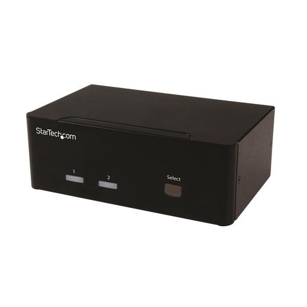 Startech.com SV231DVGAU2A 2 Port VGA KVM Switch - Dual VGA - Hot-key & Audio Support - 1920x1200 KVM Switch - KVM Video Switch (SV231DVGAU2A)