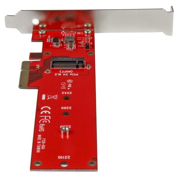 Startech.com PEX4M2E1 Adattatore PCI Express 3.0 a M.2 NVMe - Scheda Adattatore da PCIe x4 a SSD M.2 NVMe /AHCI (PEX4M2E1)