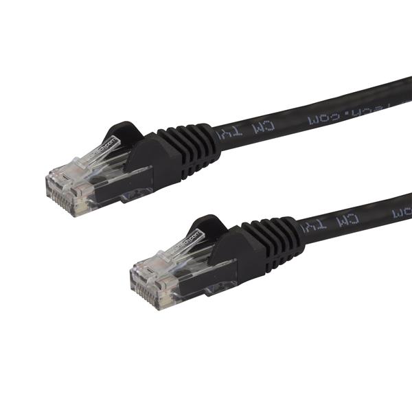 Startech.com N6PATC5MBK Cavo patch antigroviglio UTP RJ45 Gigabit Cat6 nero 5m