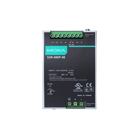 Alimentatore Sdr-480P-48 480W Din-Rail 48 Vdc