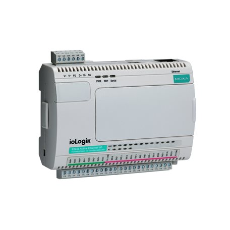 Ethernet I/O ioLogik E2000 Active Ethernet Moxa ioLogik E2214