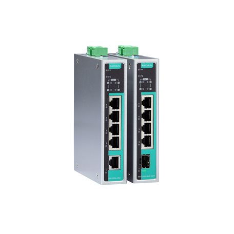 PoE Unmanaged EDS-G200P 5-port T Moxa EDS-G205A-4PoE-T