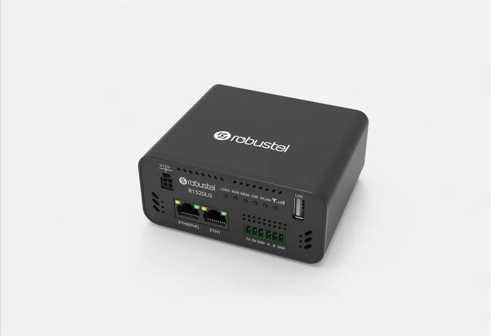 LoRaWAN Gateway R1520LG-AD-NU B137008:US, LORA 902, 1xRS232,1xRS485,2xET