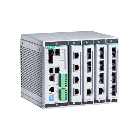 Compact Modular Managed Ethernet Switch EDS-600 19-port T Moxa EDS-619-T
