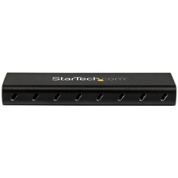 Startech.com SM2NGFFMBU33 Box Alloggio USB 3.0 esterno per SSD SATA M.2 - Convertitore NGFF di unità SSD con UASP - Box portabile M.2 NGFF a USB3.0 SSD