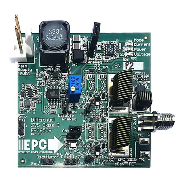 SIST.SVIL EPC9509 EVAL BOARD AMP GAN CLASS D ZVS