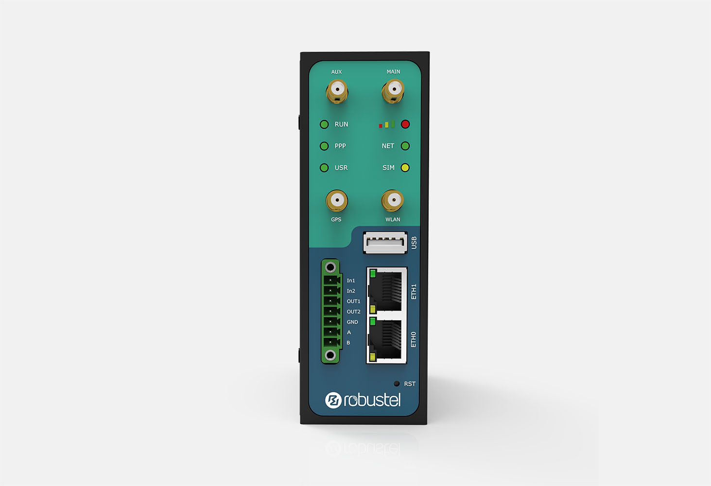 ROUTER R3000-4L B018744: LTE CAT4 Global, WiFi, GNSS, 2xSIM, 2xEth, 1xR