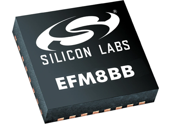 Microcontroller Silicon Labs EFM8BB10F8G-A-QFN20R
