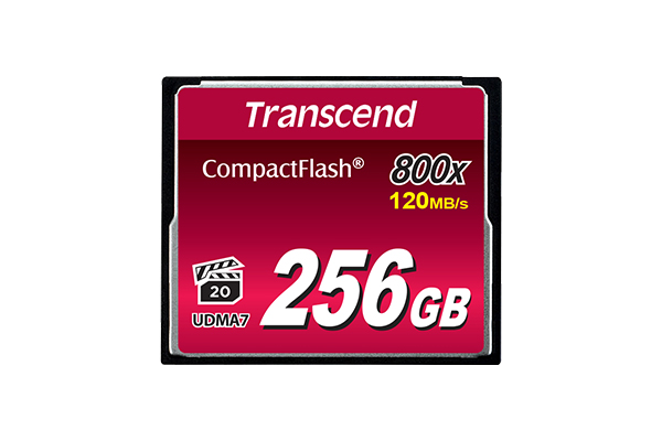 MEMORIA 256GB, CF Card, MLC, R: 120MB/s TS256GCF800