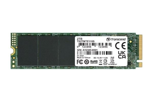 Memory 1TB, M.2 2280,PCIe Gen3x4, M-Key, 3D TLC, DRAM-less TS1TMTE110S