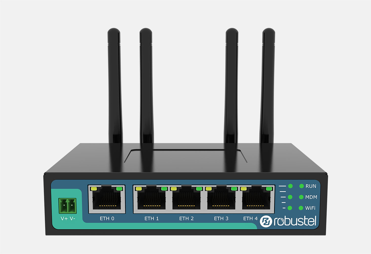 ROUTER R2011-B-4L-A23CN B070711: LTE CAT4 India+China, WiFi, POE-PD, 2x