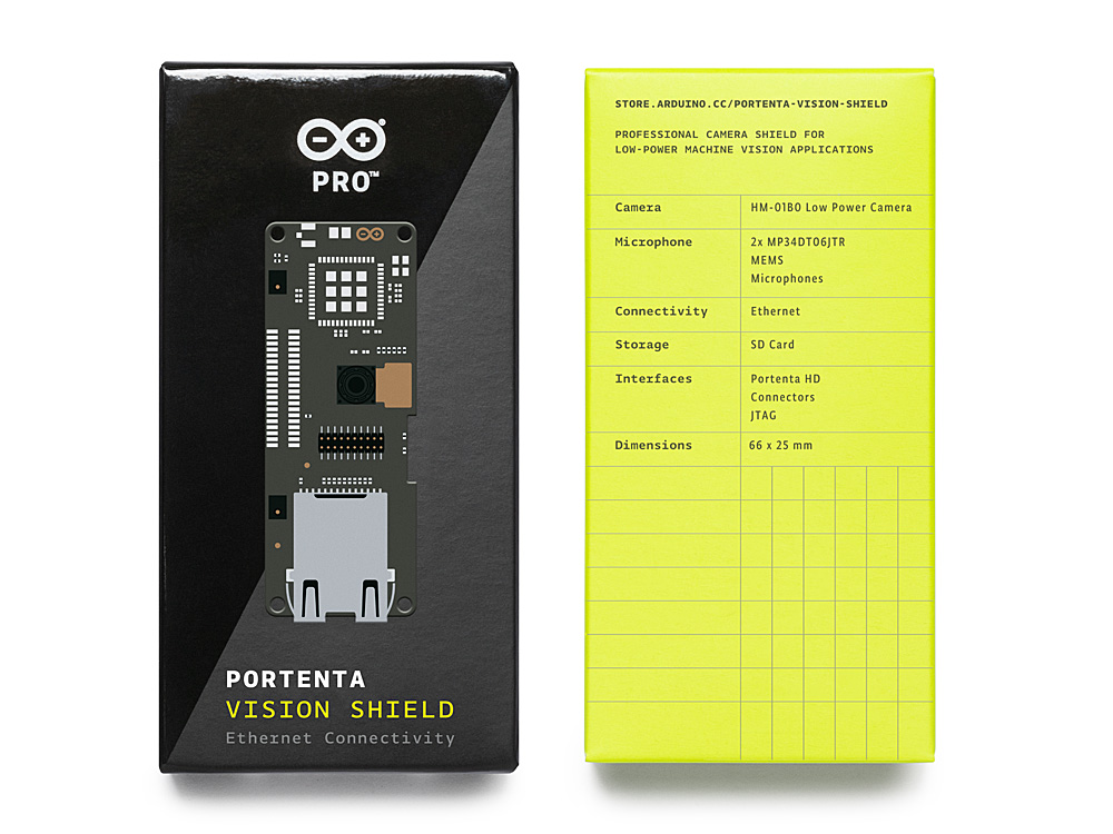 Arduino ASX00021 PORTENTA VISION SHIELD ETHERNET