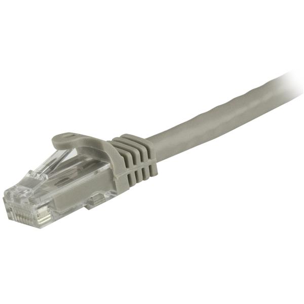 Startech.com N6PATC7MGR 7m CAT6 Ethernet Cable - Grey CAT 6 Gigabit Ethernet Wire -650MHz 100W PoE RJ45 UTP Network/Patch Cord Snagless w/Strain Relief Fluke Tested/Wiring is UL Certified/TIA (N6PATC7MGR)