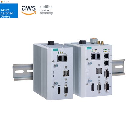 Din Rail Computer MC-1100 "Double board, WT, Without OS" Moxa MC-1122-E2-T