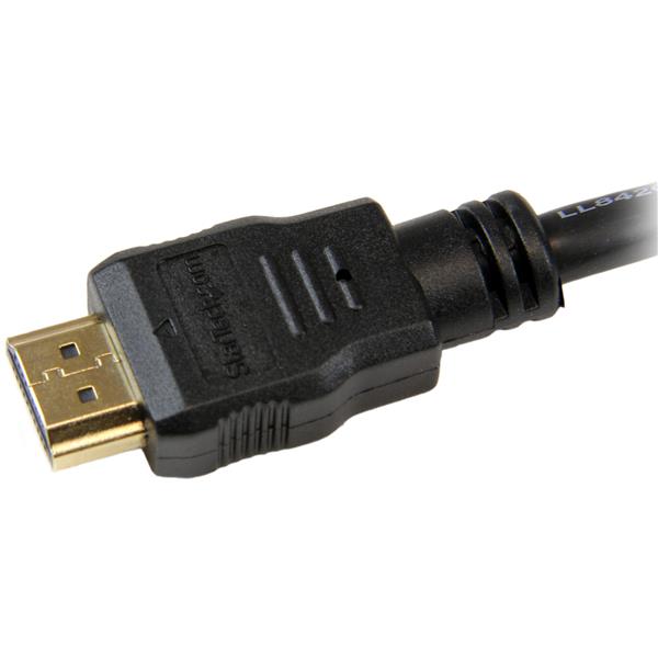Startech.com HDMM3M 3m (10ft) HDMI Cable - 4K High Speed HDMI Cable with Ethernet - UHD 4K 30Hz Video - HDMI 1.4 Cable - Ultra HD HDMI Monitors, Projectors, TVs & Displays - Black HDMI Cord - M/M (HDMM3M)