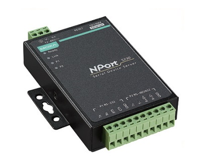 Convertitore Nport-5230W/Pwr 2Port Rs-232 10/100