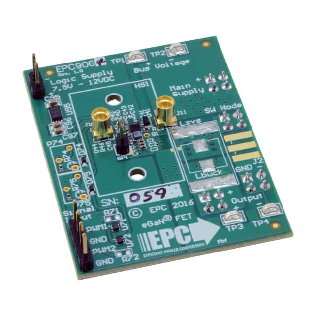 EPC EPC9064 Half Bridge Plus Driver Configurable as Buck or ZVS Class D