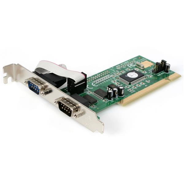 PCI 2-Port RS-232 Serial Card with 16550 UART
