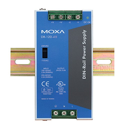 MOXA DR-120-48 DIN rail power supply