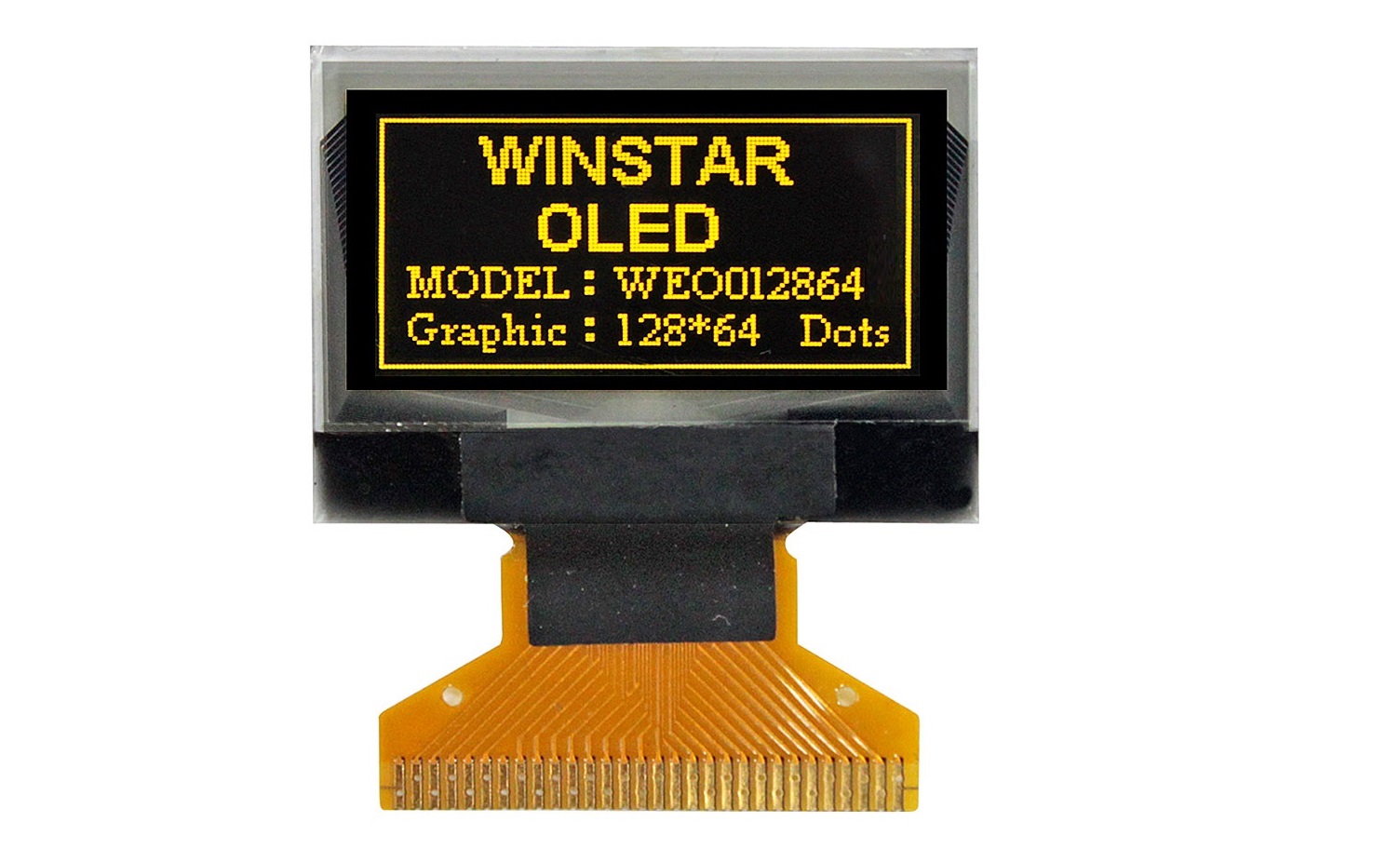 DISPLAY WEO012864DLPP3N00F00 OLED 128*64 COG 0,9