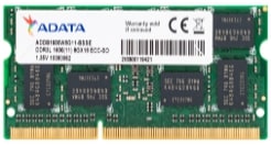 MEMORY CARD SO-DIMM (W) DDR3L 1600 1.35V 8GB 512X8 ADDI1600W8G11-BSSE_10282677