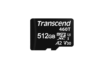 MEMORIA 64GB microSD A1 U1/V10, 3D TLC BiCS5, Wide-Temp TS64GUSD460I