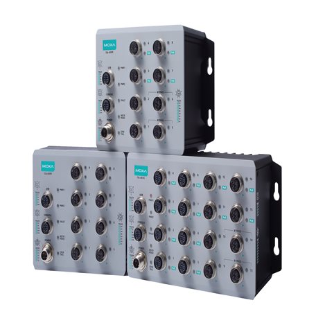 MOXA model TN-4908-ETBN-F-4GPoE-4GTXBP-WV-T